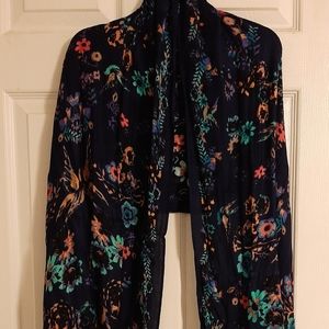 Floral Silk Scarf